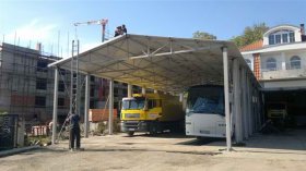 Roof trapezoidal sheet metal