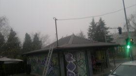 Roof trapezoidal sheet metal