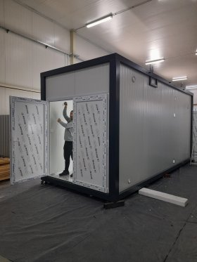 Transport container office container limplex modul