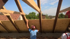 Roofing works